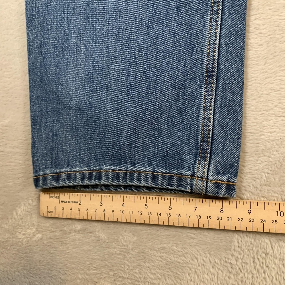 Levis 550 Jeans Mens 38x32 Blue Denim Relaxed Fit Tapered Leg 100% Cotton Pants - Picture 6 of 13